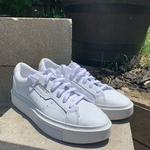 adidas platform tennis shoe